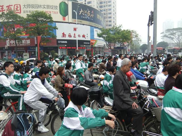 Many major streets have well-utilized bicycle lanes