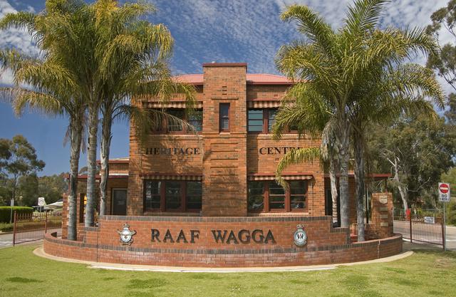 RAAF Wagga Aviation Heritage Centre, an old guard house at RAAF Base Wagga