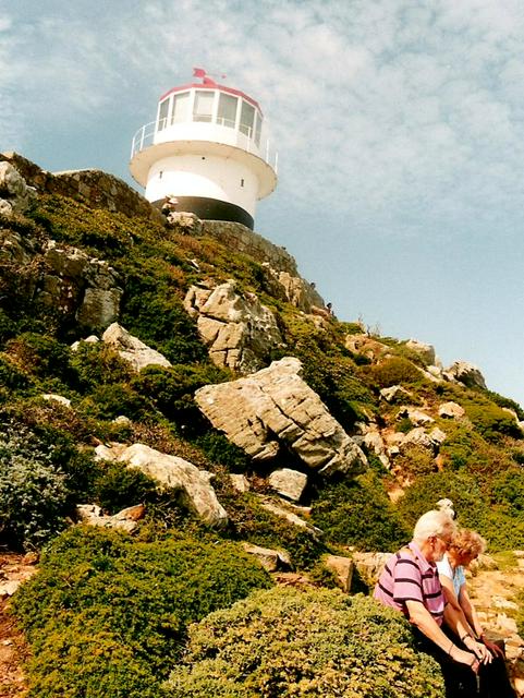 Cape Point lighthouse.