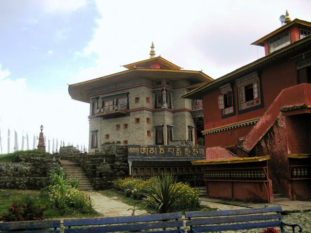 A monastery in Ravangla