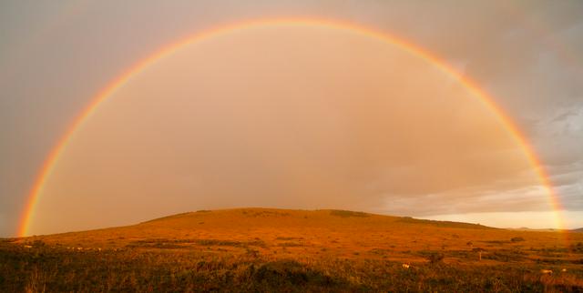 Rainbow at Masaai Mara