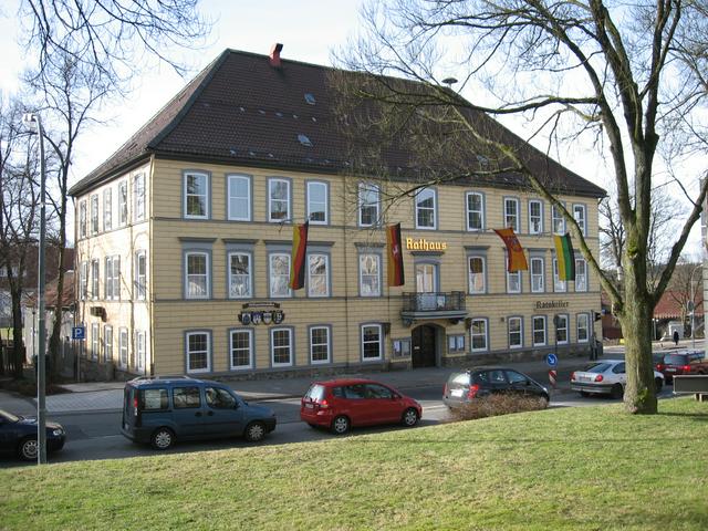 The Town Hall in Clausthal-Zellerfeld