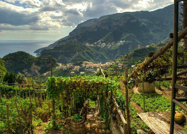 Garden of Villa Maria in Ravello