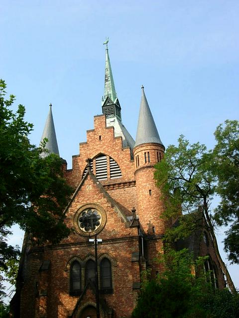 The Szolnok Calvinist church