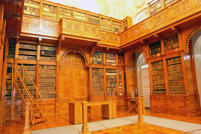 Grand Hall, Reguly Antal Museum Library, Zirc