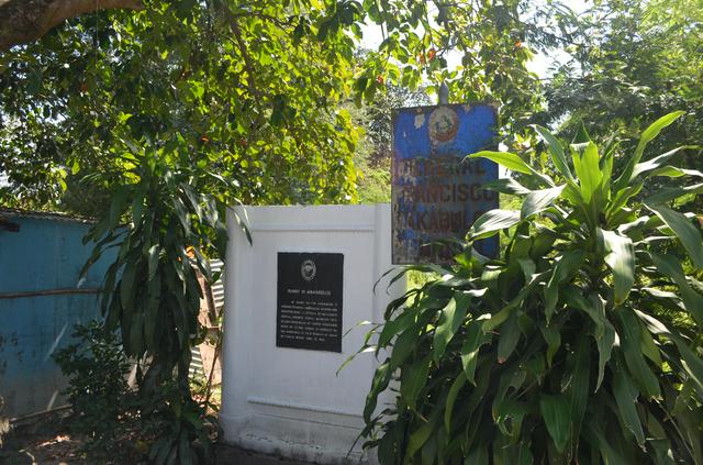 Remains of the site of the ancestral house of Gen. Francisco Macabulos