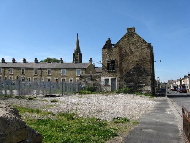 View looking south of the remains of the former Roman Catholic Presbytery in Nelson