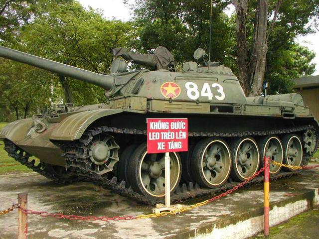 The tank that ended the war, outside the Reunification Palace