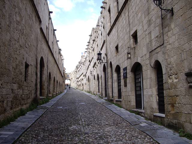 The Avenue of the Knights in Rhodes Old Town