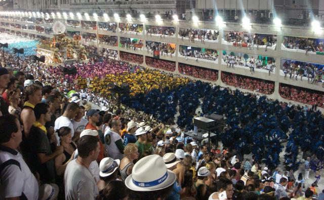 The carnival in Rio