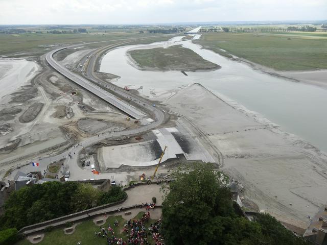 River seen from the Mont