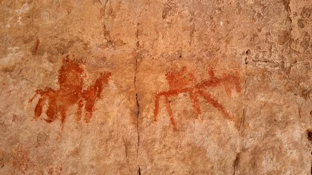 Rock paintings