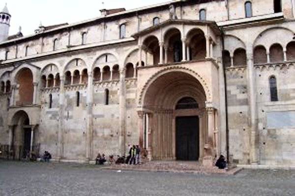 The Cathedral - Romanesque arches