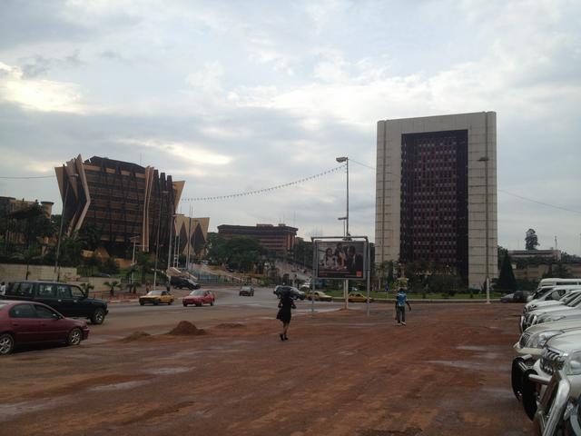 Buildings around Place du 20 Mai; the Prime Minister's Office and the Forest Ministry