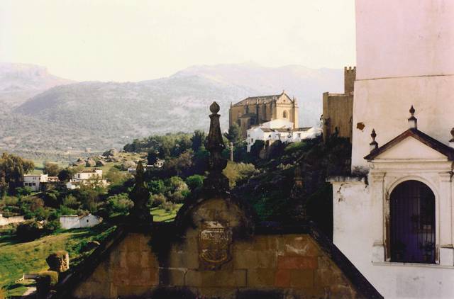 View of Iglesia de Espíritu Santo (Church of the Holy Spirit) from La Ciudad