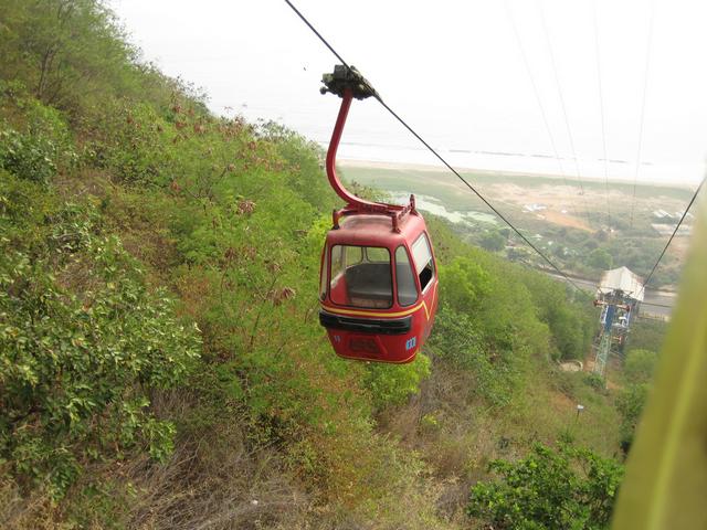 Ropeway car at Kailasagiri, Visakhapatnam