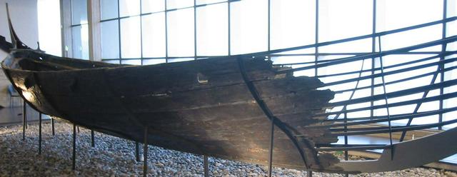 Viking ship at the museum