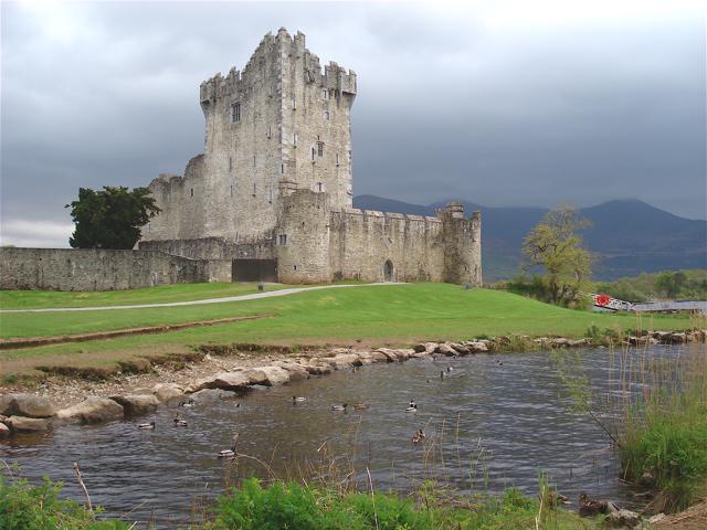 Ross Castle in Killarney National Park