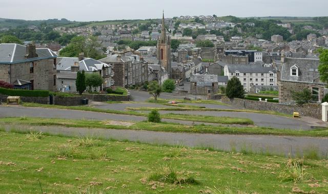 Rothesay, viewed from part way up Serpentine Road