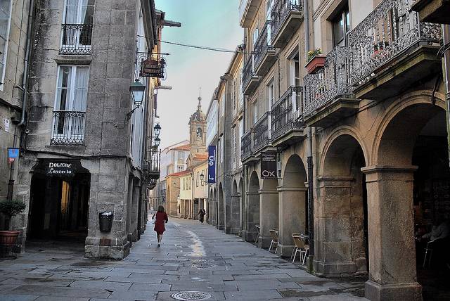 Street in Santiago