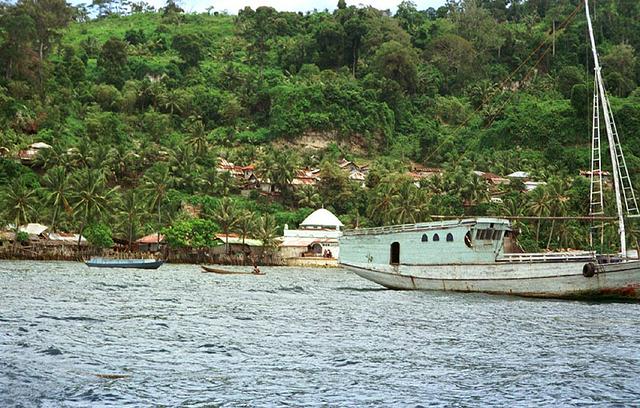 A view of Pulau Run (2007)