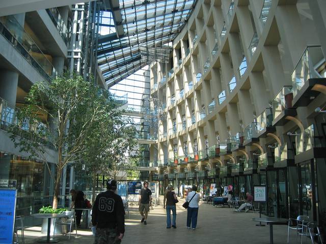 Inside the Salt Lake City Main Library