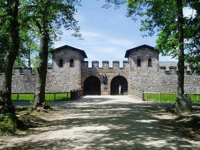 Saalburg Main Gate near Bad Homburg
