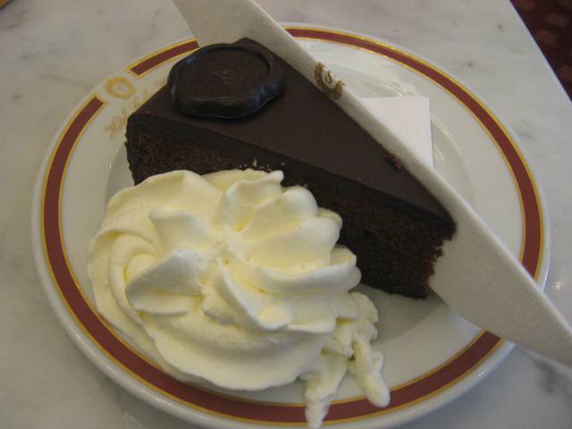 Sachertorte at Café Sacher