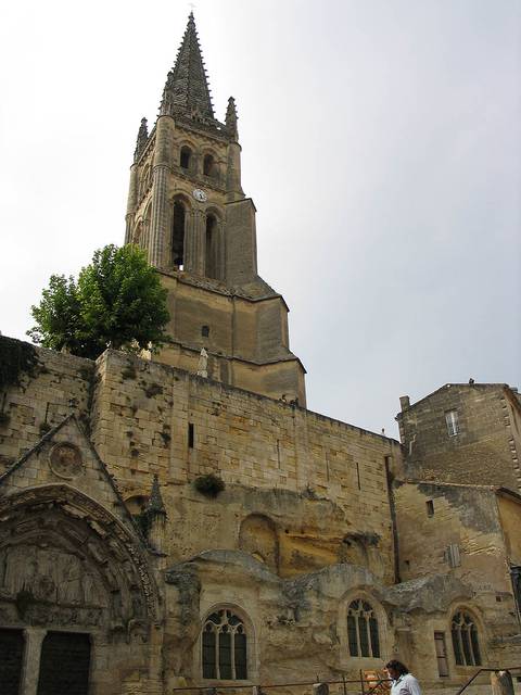 The church of Saint Emilion