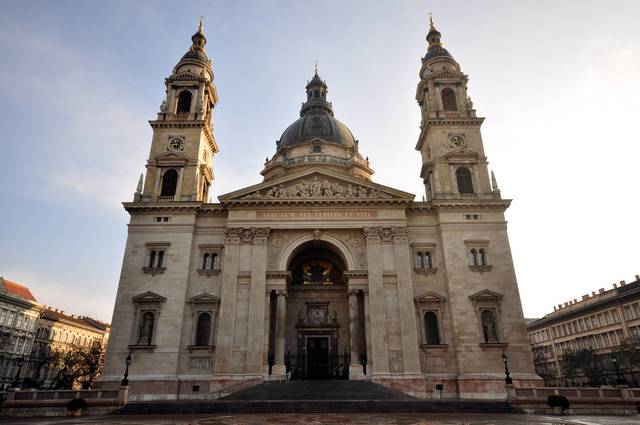 St Stephen's Basilica is named after the first Hungarian king, and it is one of the tallest buildings in the city