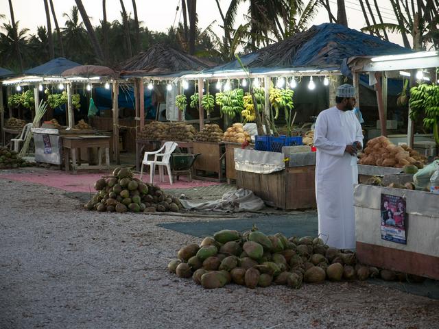 Roadside fruit stand