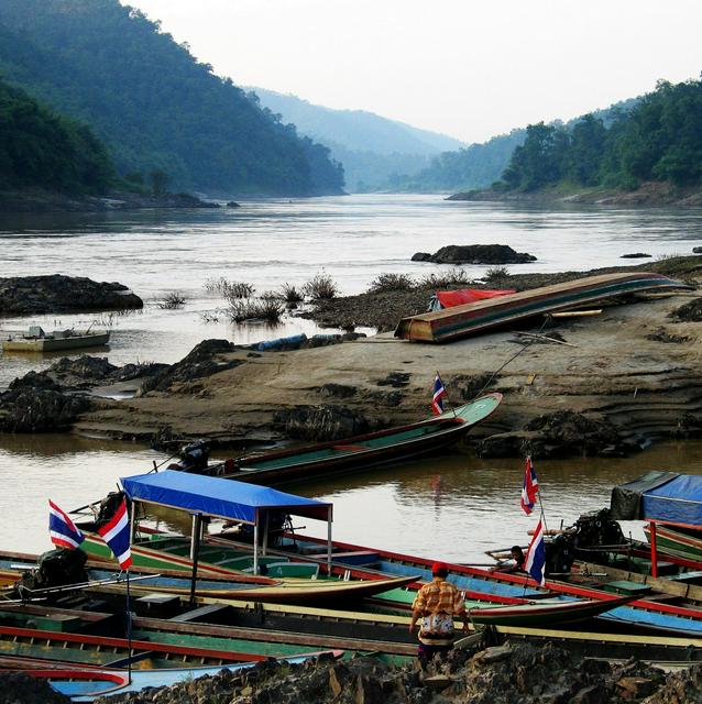 The Salawin River at Mae Sam Laeb