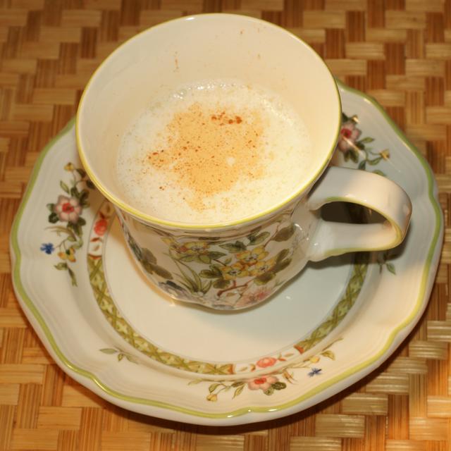 A cup of salep