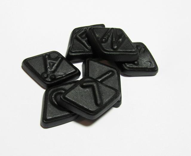 Usually there is a wide selection of salmiak candy in kiosks and markets.