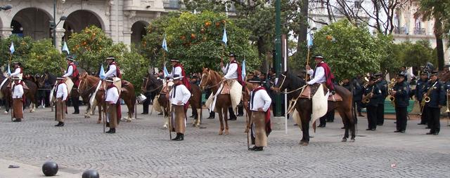 In front of old town hall.