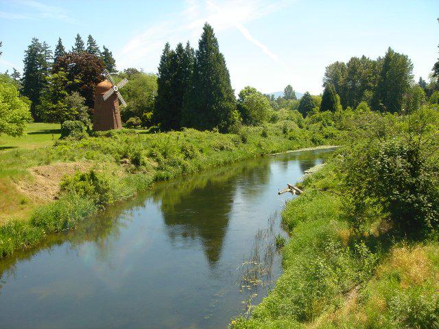 Sammamish River at Marymoor Park in Redmond