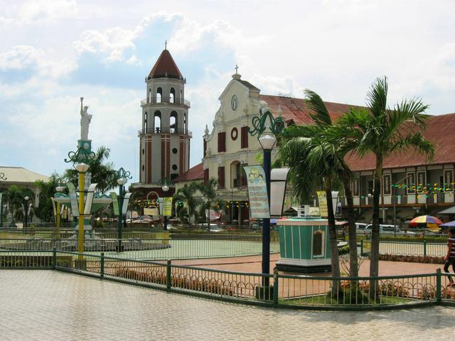 St. Dominic Church and city plaza