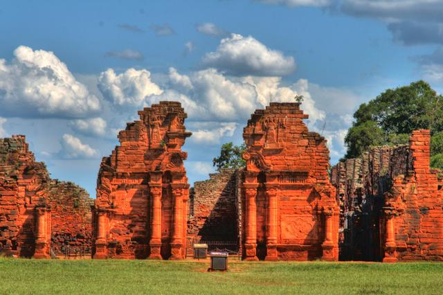 San Ignacio Miní, one of the world heritage listed Jesuit missions in the north of Argentina