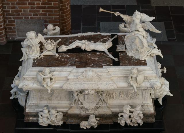 Sarcophagus of King Frederick IV of Denmark in the Roskilde Cathedral