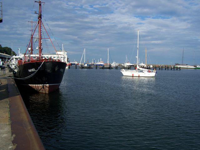 Sassnitz: the harbor