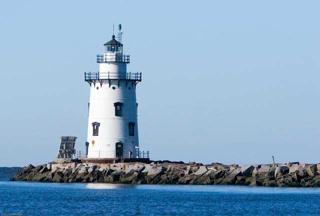 Description: The beautiful Lynde Light in Old Saybrook.