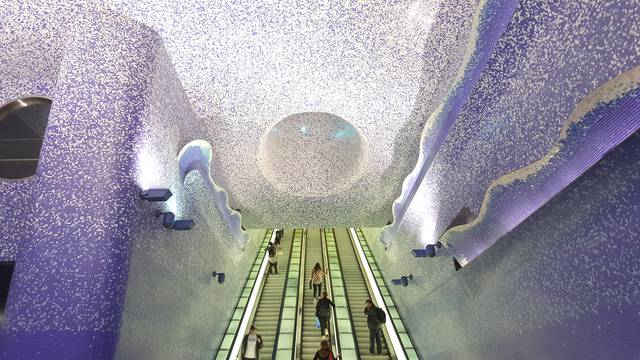 "Toledo" station was declared the most beautiful metro station in Europe by The Daily Telegraph