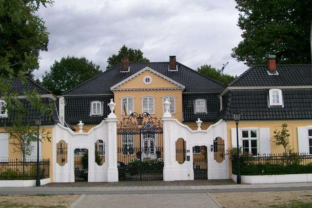 Bellevue, a baroque palace in Lübeck