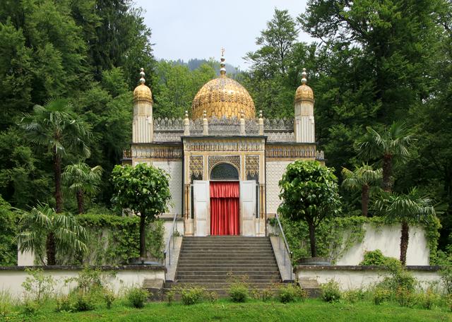 Maurischer Kiosk in the park of Linderhof Palace