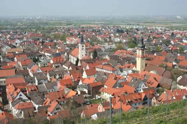 View of the Altstadt area