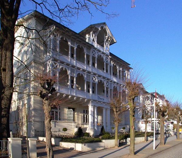 Villa Vineta (1902), Wilhelmstraße - typical resort architecture of German Baltic Sea spa