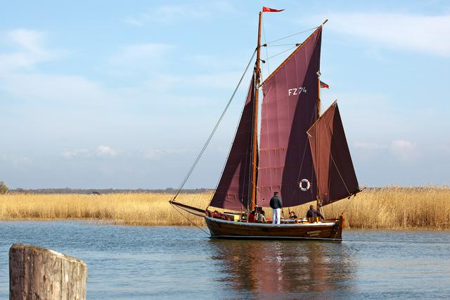Traditional sailing boat
