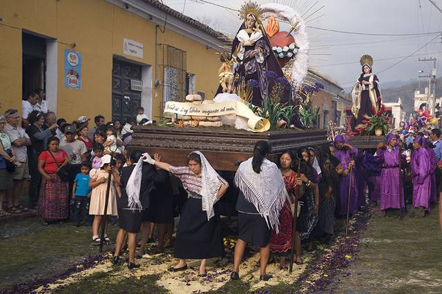 Good Friday procession in Antigua Guatemala