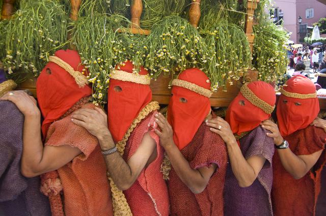 Procession during Semana Santa