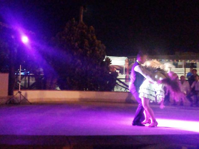 A dancing show at Ristorante Maneggio "Lo Sperone"